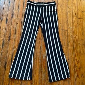 A.Byer Stretchy Flare Stripe Pants